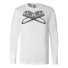 Premium Soft Cotton Long Sleeve Tee - Full Color Printing Thumbnail