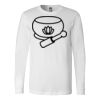Premium Soft Cotton Long Sleeve Tee - Full Color Printing Thumbnail