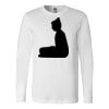 Premium Soft Cotton Long Sleeve Tee - Full Color Printing Thumbnail