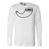 Premium Soft Cotton Long Sleeve Tee - Full Color Printing Thumbnail