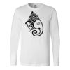 Premium Soft Cotton Long Sleeve Tee - Full Color Printing Thumbnail