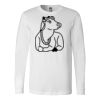 Premium Soft Cotton Long Sleeve Tee - Full Color Printing Thumbnail
