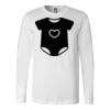 Premium Soft Cotton Long Sleeve Tee - Full Color Printing Thumbnail