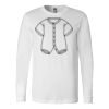 Premium Soft Cotton Long Sleeve Tee - Full Color Printing Thumbnail