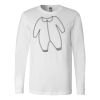 Premium Soft Cotton Long Sleeve Tee - Full Color Printing Thumbnail