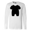 Premium Soft Cotton Long Sleeve Tee - Full Color Printing Thumbnail