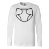 Premium Soft Cotton Long Sleeve Tee - Full Color Printing Thumbnail