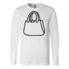 Premium Soft Cotton Long Sleeve Tee - Full Color Printing Thumbnail