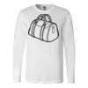 Premium Soft Cotton Long Sleeve Tee - Full Color Printing Thumbnail