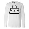 Premium Soft Cotton Long Sleeve Tee - Full Color Printing Thumbnail