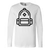 Premium Soft Cotton Long Sleeve Tee - Full Color Printing Thumbnail
