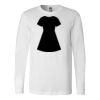 Premium Soft Cotton Long Sleeve Tee - Full Color Printing Thumbnail