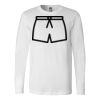 Premium Soft Cotton Long Sleeve Tee - Full Color Printing Thumbnail