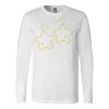 Premium Soft Cotton Long Sleeve Tee - Full Color Printing Thumbnail