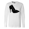 Premium Soft Cotton Long Sleeve Tee - Full Color Printing Thumbnail