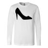 Premium Soft Cotton Long Sleeve Tee - Full Color Printing Thumbnail