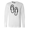 Premium Soft Cotton Long Sleeve Tee - Full Color Printing Thumbnail
