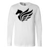 Premium Soft Cotton Long Sleeve Tee - Full Color Printing Thumbnail
