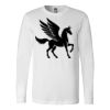 Premium Soft Cotton Long Sleeve Tee - Full Color Printing Thumbnail