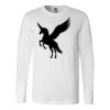 Premium Soft Cotton Long Sleeve Tee - Full Color Printing Thumbnail