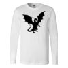 Premium Soft Cotton Long Sleeve Tee - Full Color Printing Thumbnail