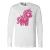 Premium Soft Cotton Long Sleeve Tee - Full Color Printing Thumbnail