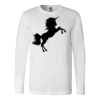 Premium Soft Cotton Long Sleeve Tee - Full Color Printing Thumbnail