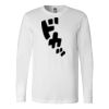 Premium Soft Cotton Long Sleeve Tee - Full Color Printing Thumbnail