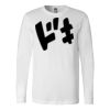 Premium Soft Cotton Long Sleeve Tee - Full Color Printing Thumbnail