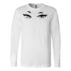 Premium Soft Cotton Long Sleeve Tee - Full Color Printing Thumbnail