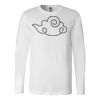 Premium Soft Cotton Long Sleeve Tee - Full Color Printing Thumbnail