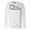 Premium Soft Cotton Long Sleeve Tee - Full Color Printing Thumbnail