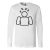 Premium Soft Cotton Long Sleeve Tee - Full Color Printing Thumbnail