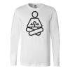 Premium Soft Cotton Long Sleeve Tee - Full Color Printing Thumbnail