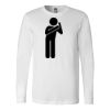 Premium Soft Cotton Long Sleeve Tee - Full Color Printing Thumbnail