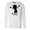 Premium Soft Cotton Long Sleeve Tee - Full Color Printing Thumbnail