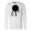 Premium Soft Cotton Long Sleeve Tee - Full Color Printing Thumbnail