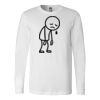 Premium Soft Cotton Long Sleeve Tee - Full Color Printing Thumbnail