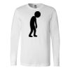 Premium Soft Cotton Long Sleeve Tee - Full Color Printing Thumbnail