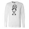 Premium Soft Cotton Long Sleeve Tee - Full Color Printing Thumbnail