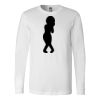 Premium Soft Cotton Long Sleeve Tee - Full Color Printing Thumbnail