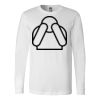 Premium Soft Cotton Long Sleeve Tee - Full Color Printing Thumbnail