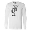 Premium Soft Cotton Long Sleeve Tee - Full Color Printing Thumbnail