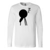 Premium Soft Cotton Long Sleeve Tee - Full Color Printing Thumbnail