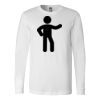 Premium Soft Cotton Long Sleeve Tee - Full Color Printing Thumbnail