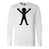 Premium Soft Cotton Long Sleeve Tee - Full Color Printing Thumbnail