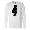 Premium Soft Cotton Long Sleeve Tee - Full Color Printing Thumbnail