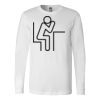 Premium Soft Cotton Long Sleeve Tee - Full Color Printing Thumbnail