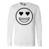 Premium Soft Cotton Long Sleeve Tee - Full Color Printing Thumbnail
