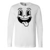 Premium Soft Cotton Long Sleeve Tee - Full Color Printing Thumbnail